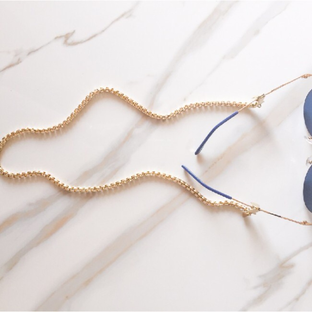 Gold Rope Sunglasses Chain - Picture 2 of 5